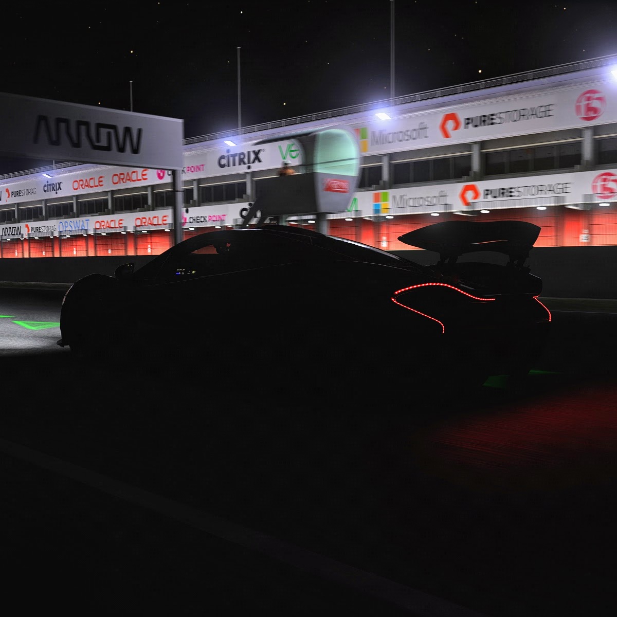 Závodní simulátor Mclaren a branding na konference