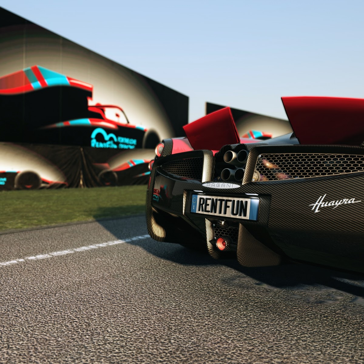 Pronájem VR na konference - ukázka možností foto na trati