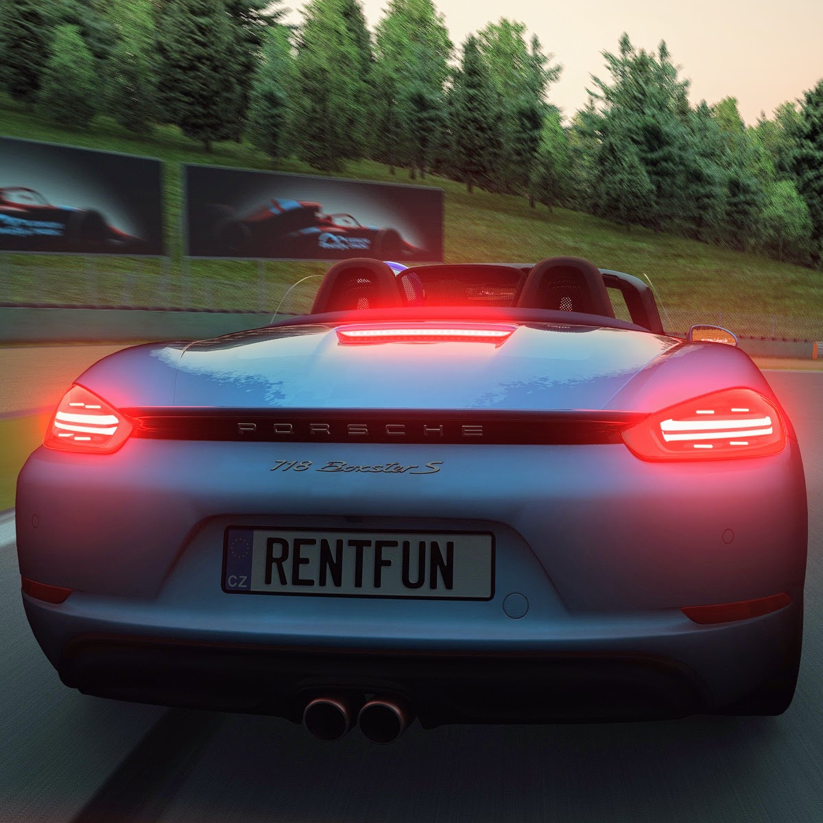 Virtuální realita na oslavy - ukázka možností foto na trati