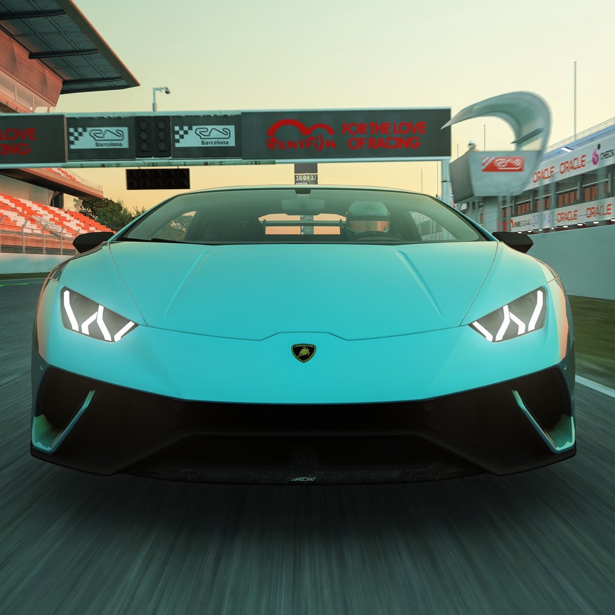 Závodní simulátor Lamborghini a RentFun - for the love of Racing