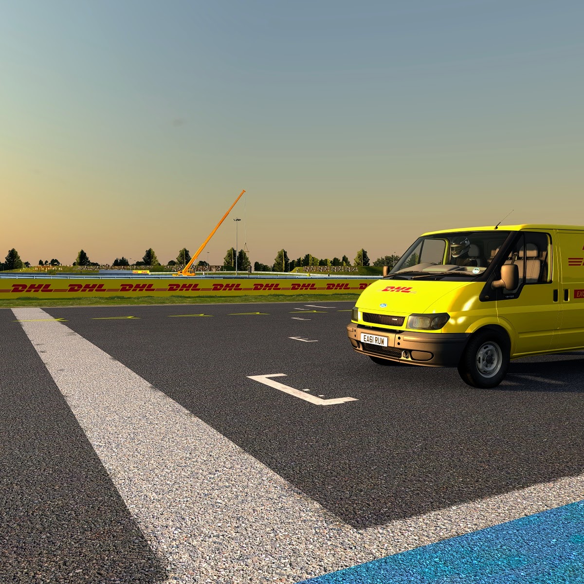 Virtuální realita na míru - DHL branding