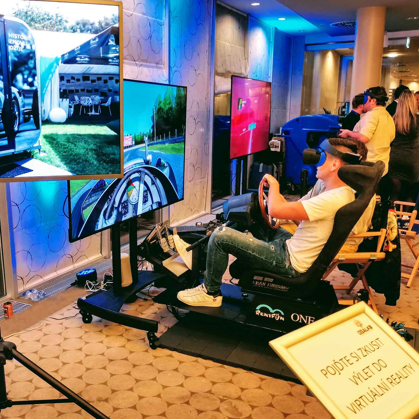 Virtuální realita Aquapalace Praha