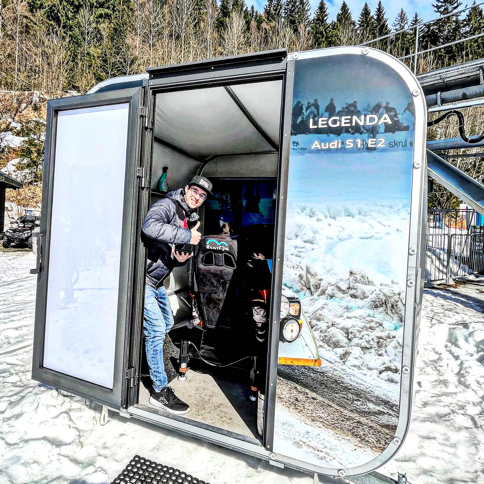 Rally simulátor Expert | Audi SnowJam