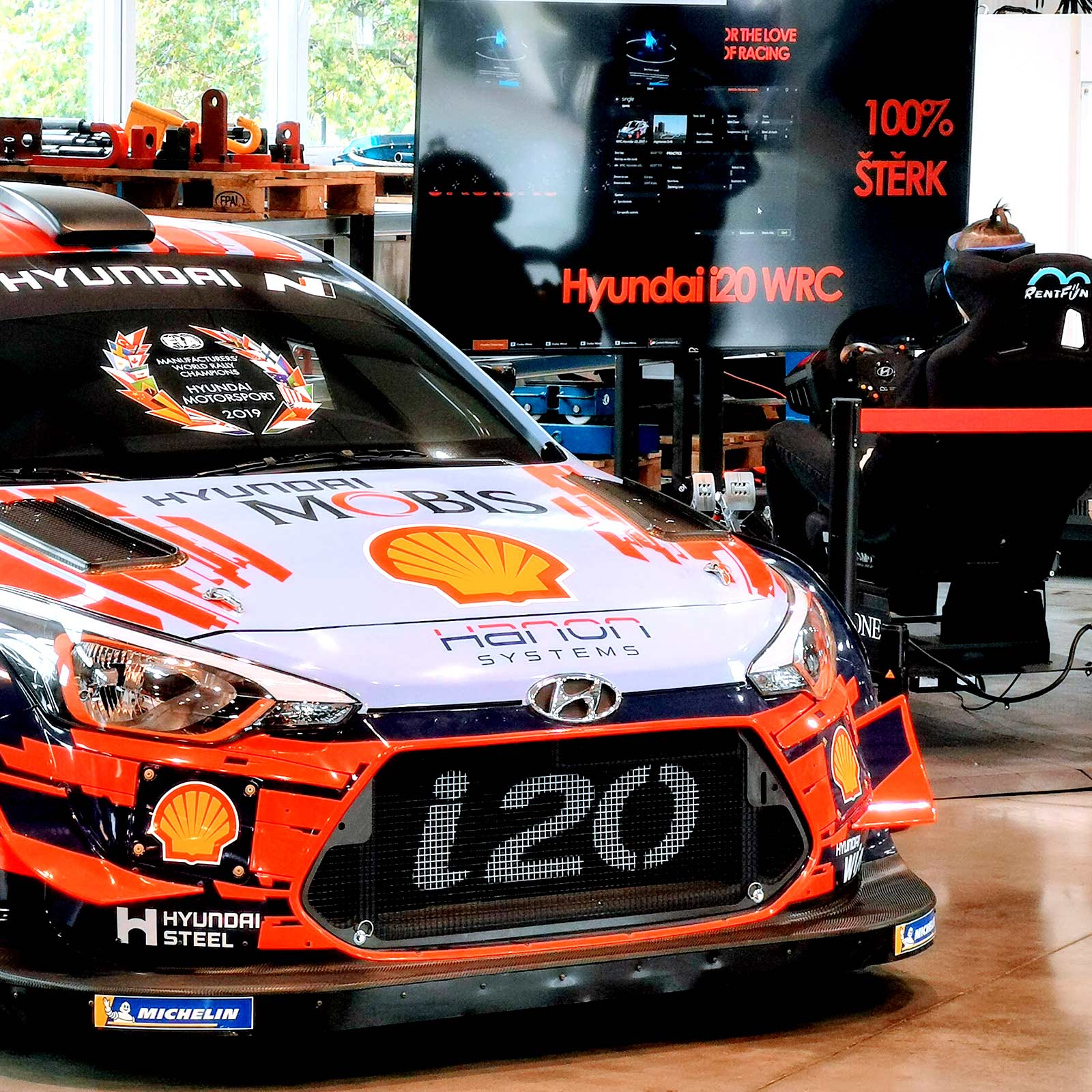 WRC simulátor Hyundai Expert