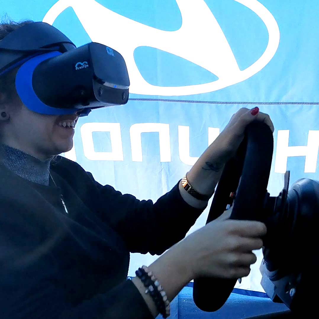 Virtuální realita na roadshow Hyundai