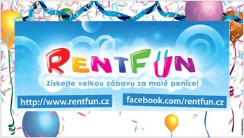 RentFun.cz Zábava Plakat 2.0 Velky